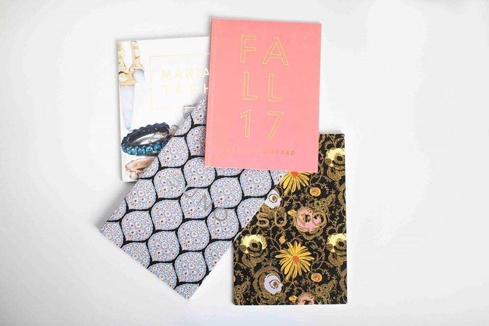 Gold foil printing items