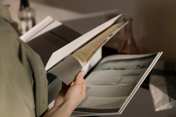 Image of How to Design a Saddle-Stitched Booklet in Canva for Professional Printing (2026 Guide)